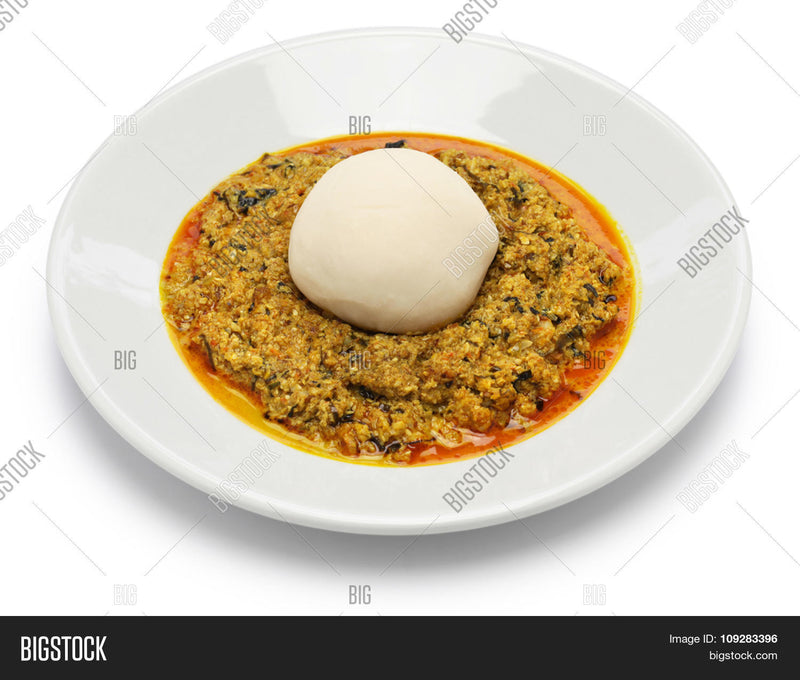 Pounded Yam & Egusi